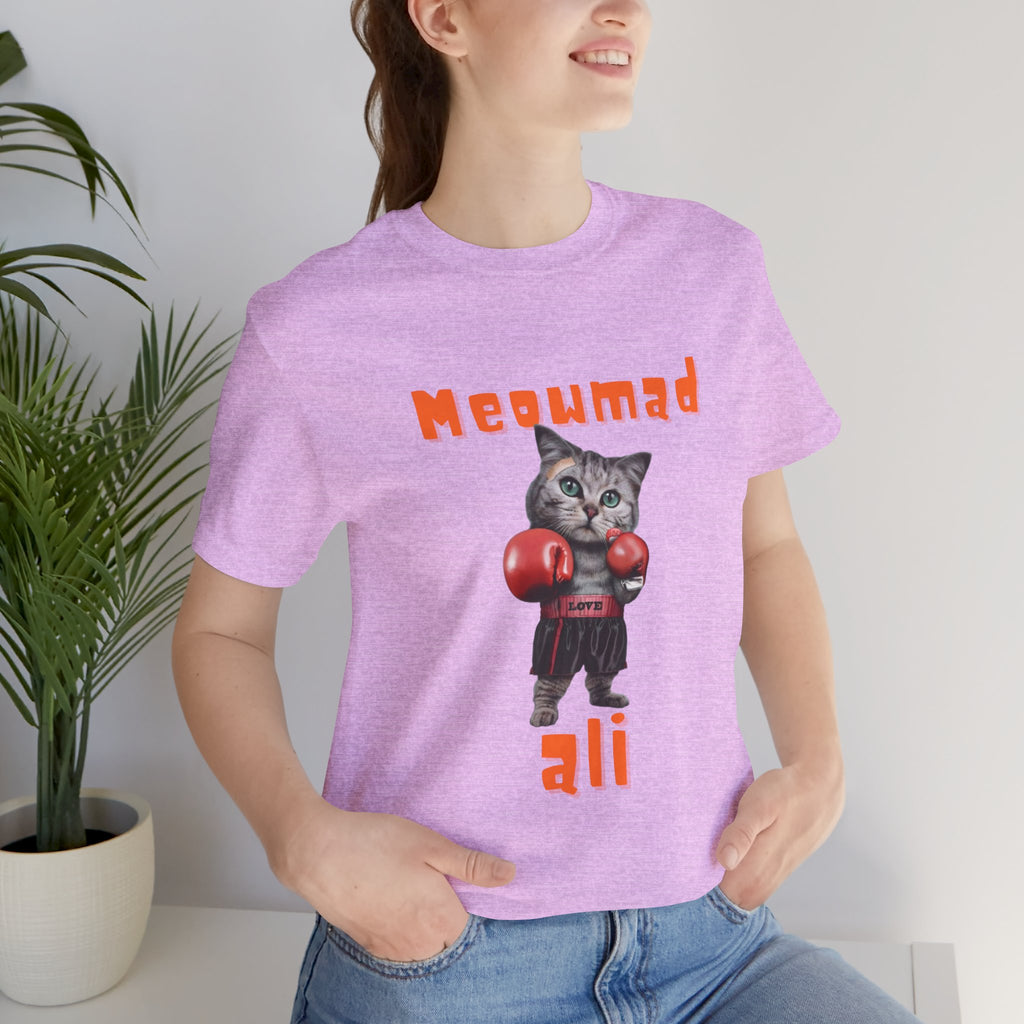 Meowmad Ali T-shirt – Funny Cat Boxing Pun Graphic Tee