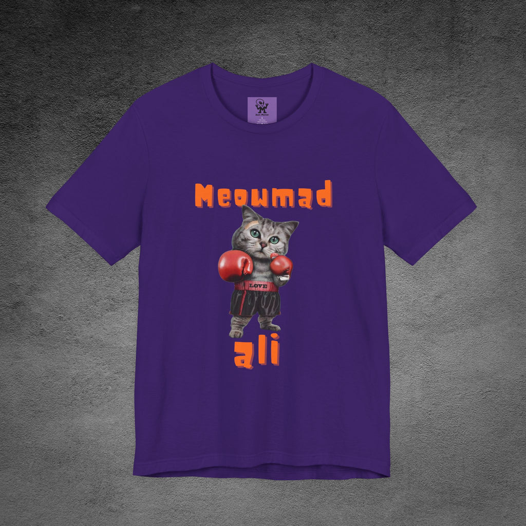Meowmad Ali T-shirt – Funny Cat Boxing Pun Graphic Tee