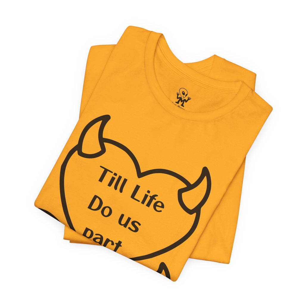 Till Life Do Us Part – Devilish Heart Graphic Tshirt
