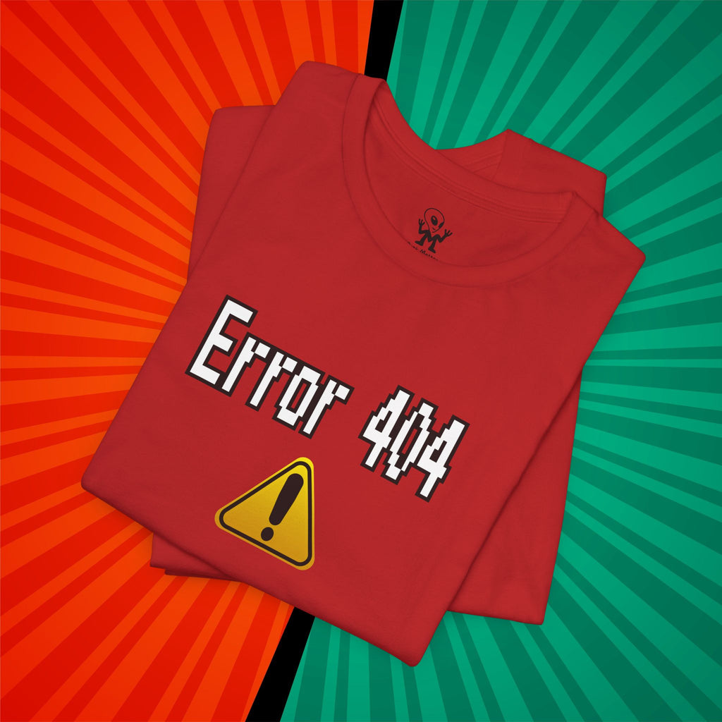 Error 404: Motivation Not Found T-Shirt | Funny Lazy Day Tee