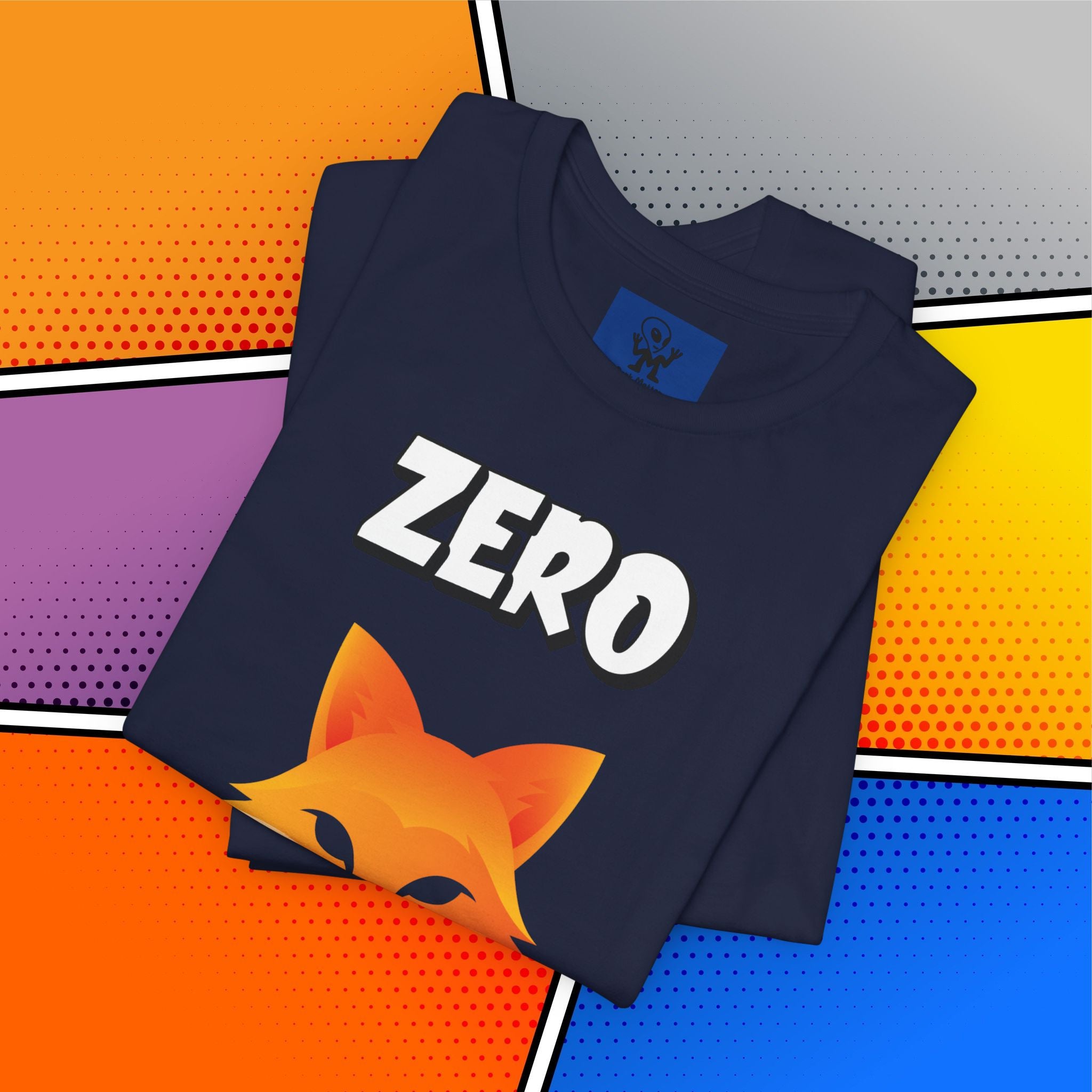 "Zero Fox Given" 🦊Funny Fox Unisex Tee, Casual Shirt, Funny T-Shirt, Nature Lovers & dark humor mix