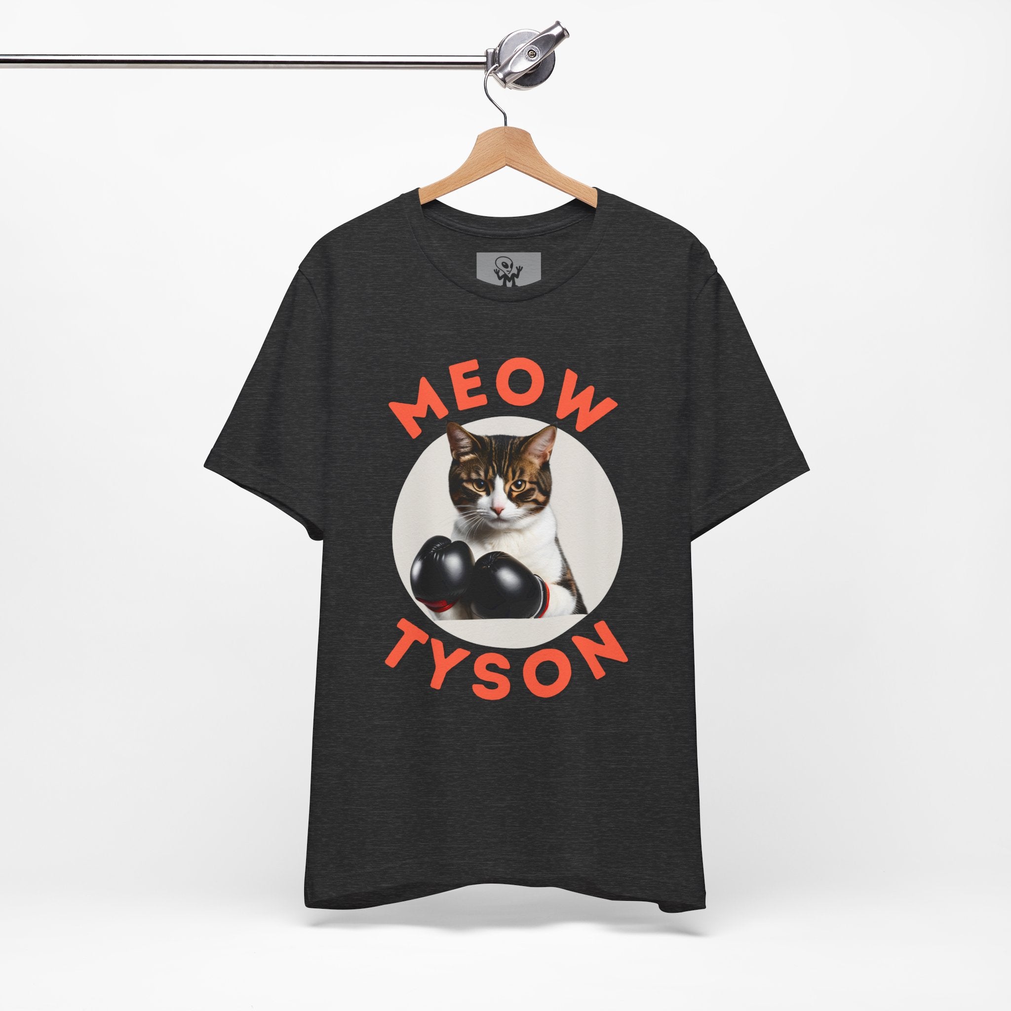 Meow Tyson T-shirt – Funny Cat Boxing Pun Graphic Tee