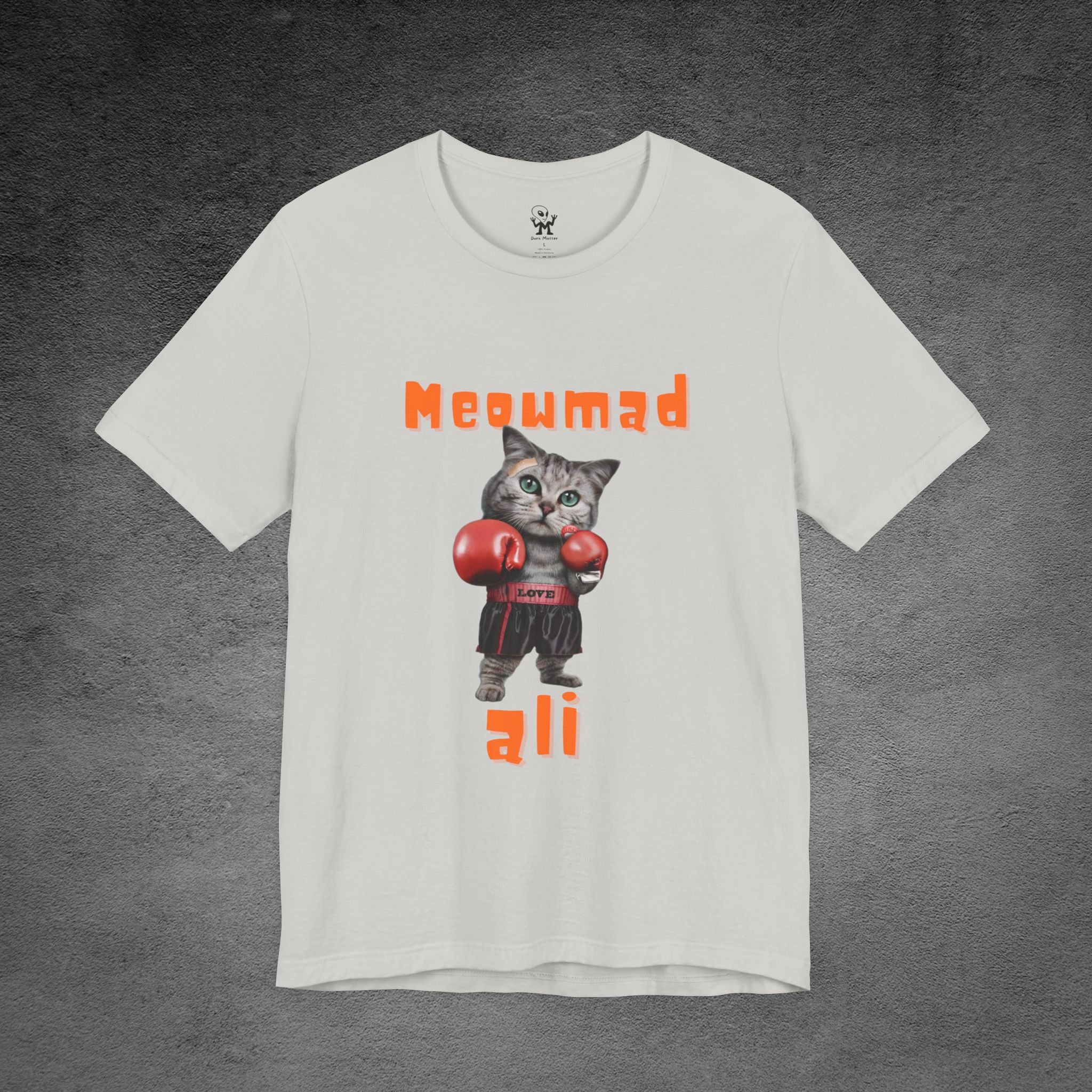 Meowmad Ali T-shirt – Funny Cat Boxing Pun Graphic Tee