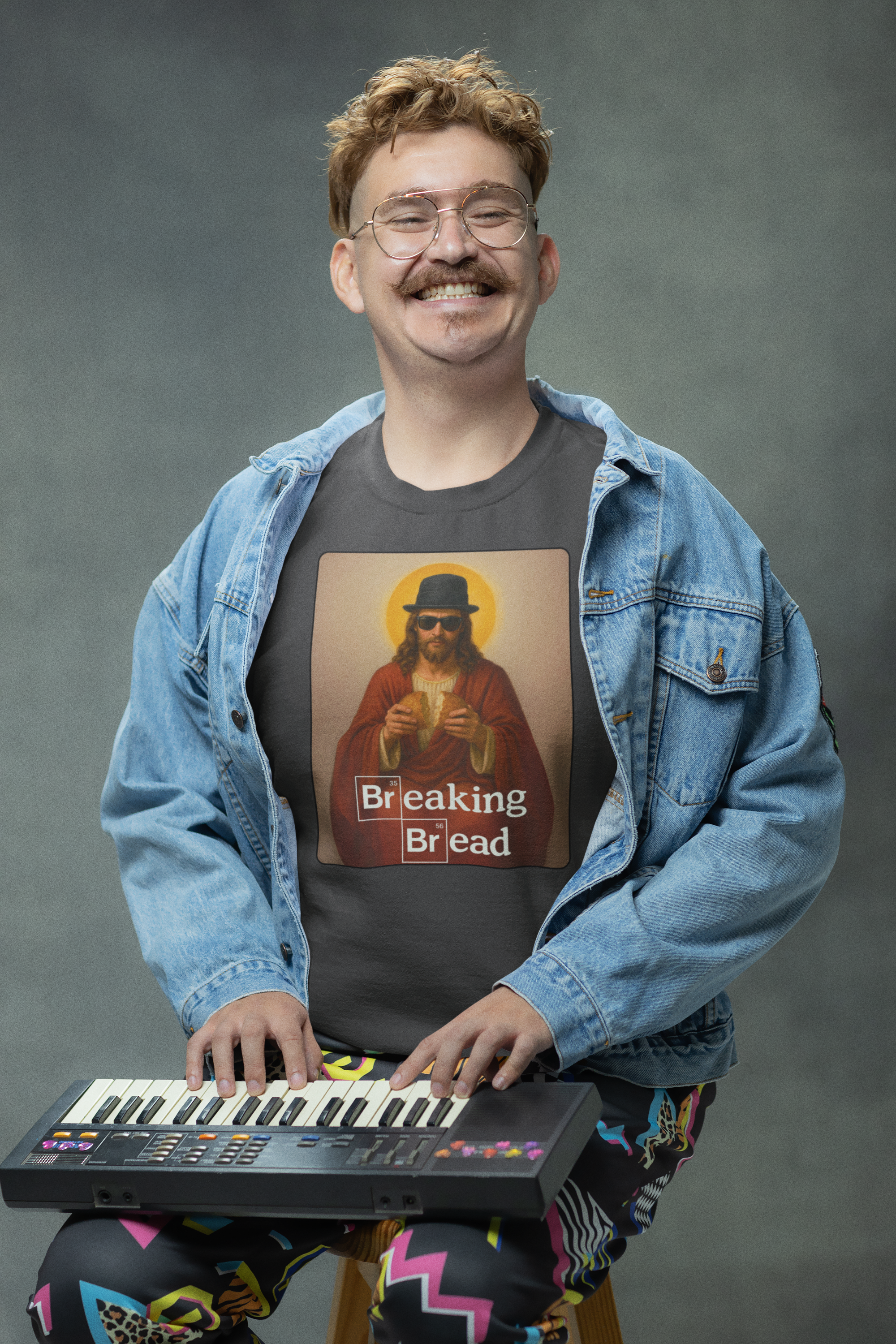 Breaking Bread Sweatshirt | Unisex Heavy Blend | Funny Meme Crewneck, Parody Streetwear