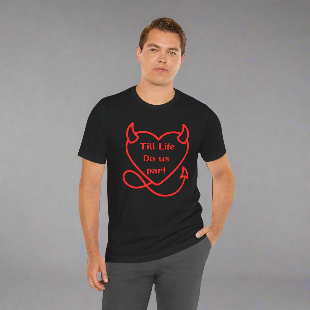 Till Life Do Us Part – Devilish Heart Graphic Tshirt