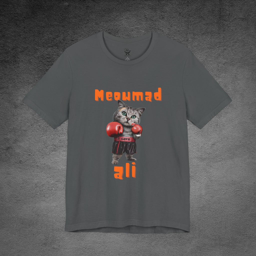 Meowmad Ali T-shirt – Funny Cat Boxing Pun Graphic Tee