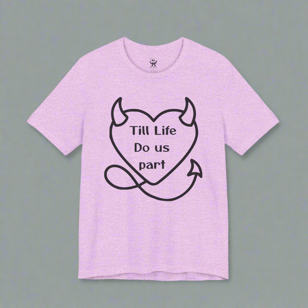 Till Life Do Us Part – Devilish Heart Graphic Tshirt