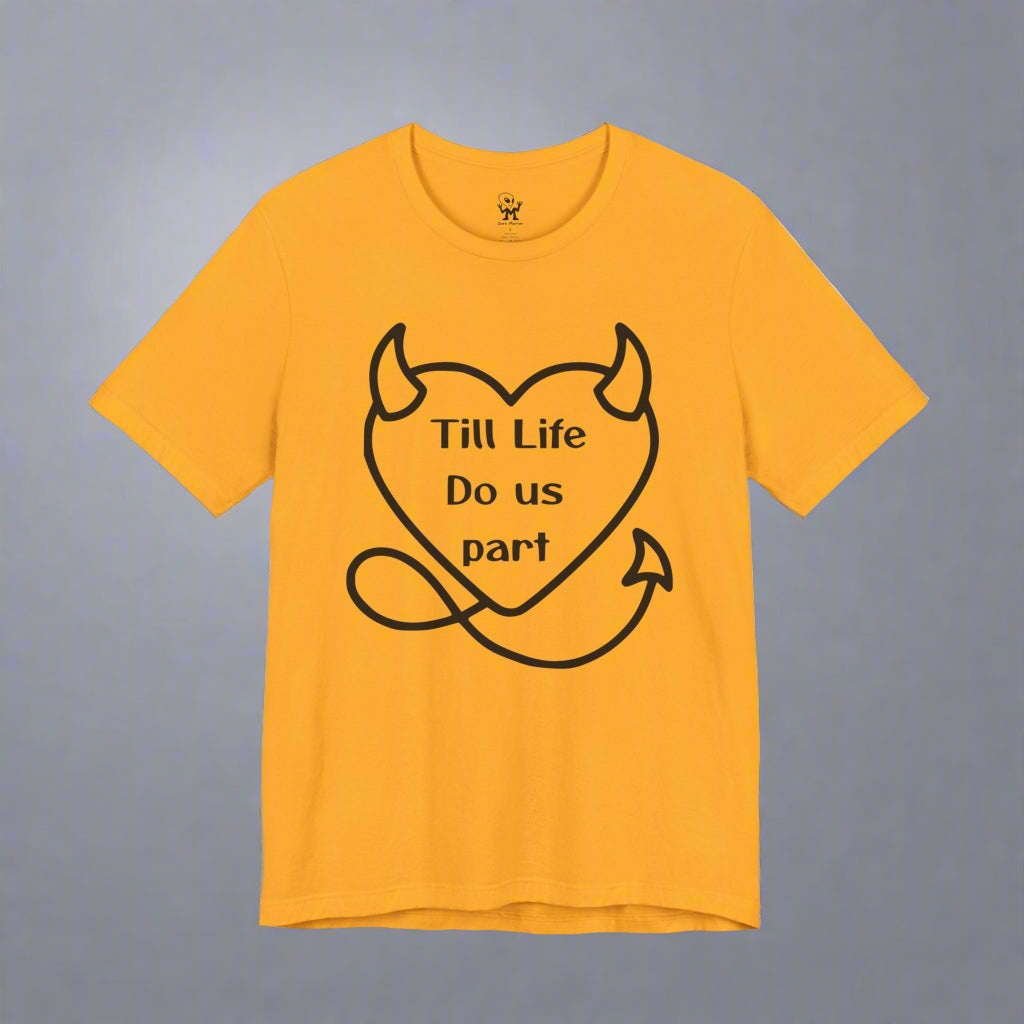 Till Life Do Us Part – Devilish Heart Graphic Tshirt