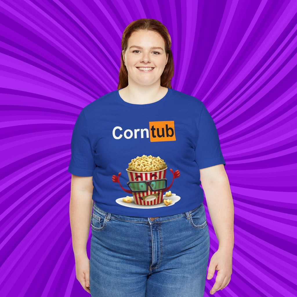 Corn Tub -Dark humor Unisex tee, Best to gift your friends who have messed up humor, or wear it yourself for a group movie night