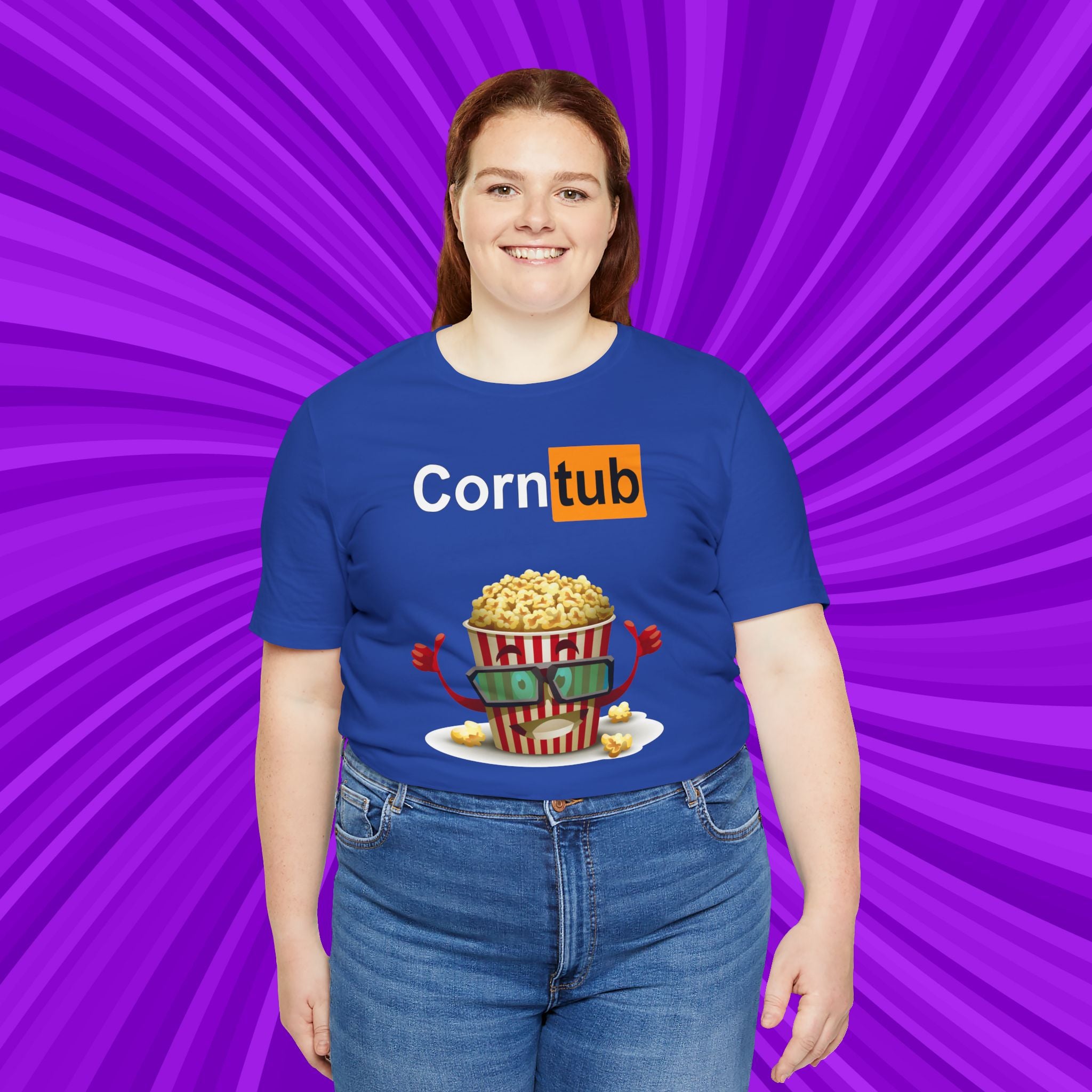 Corn Tub -Dark humor Unisex tee, Best to gift your friends who have messed up humor, or wear it yourself for a group movie night