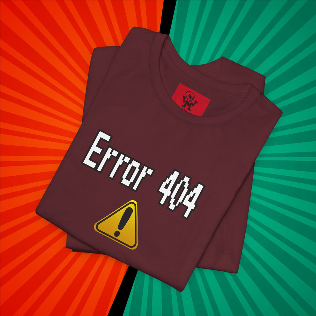 Error 404: Motivation Not Found T-Shirt | Funny Lazy Day Tee