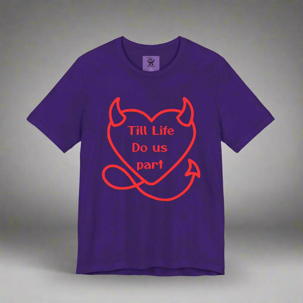 Till Life Do Us Part – Devilish Heart Graphic Tshirt