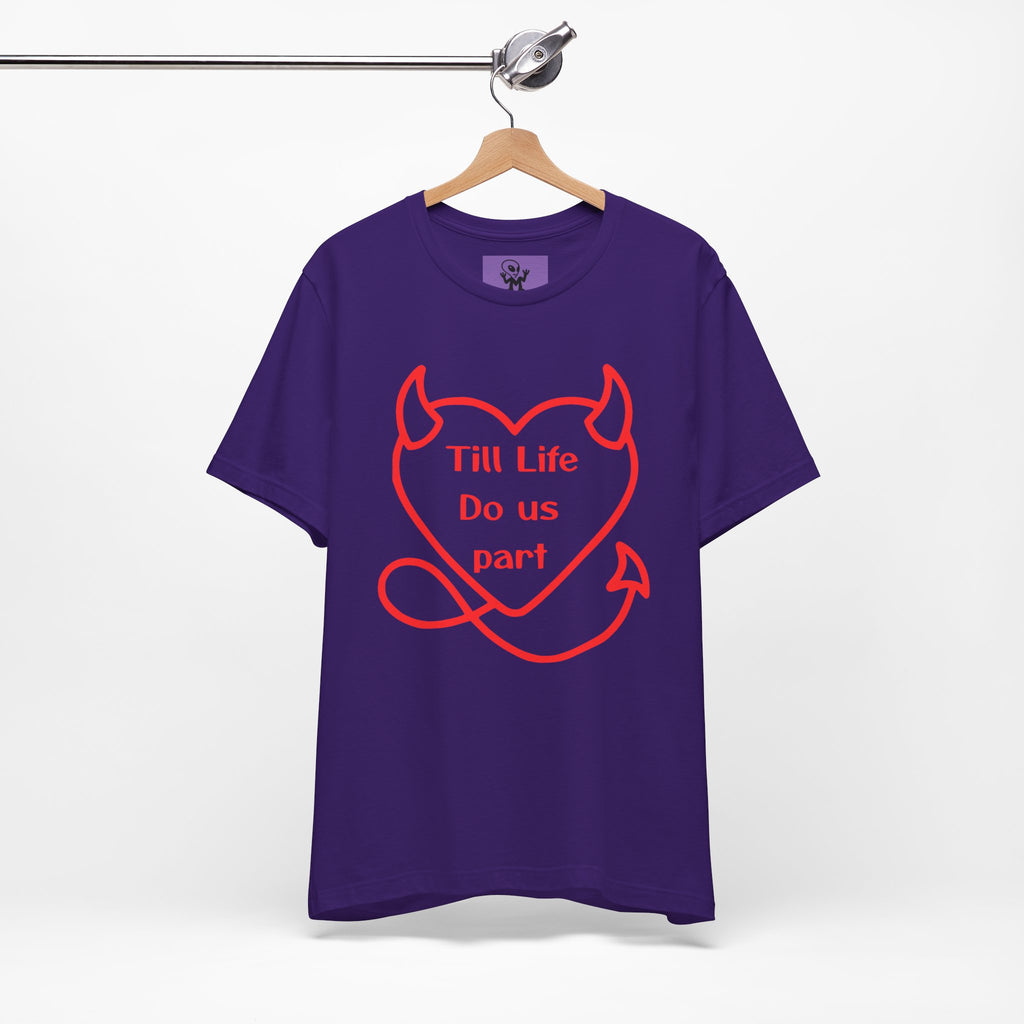 Till Life Do Us Part – Devilish Heart Graphic Tshirt
