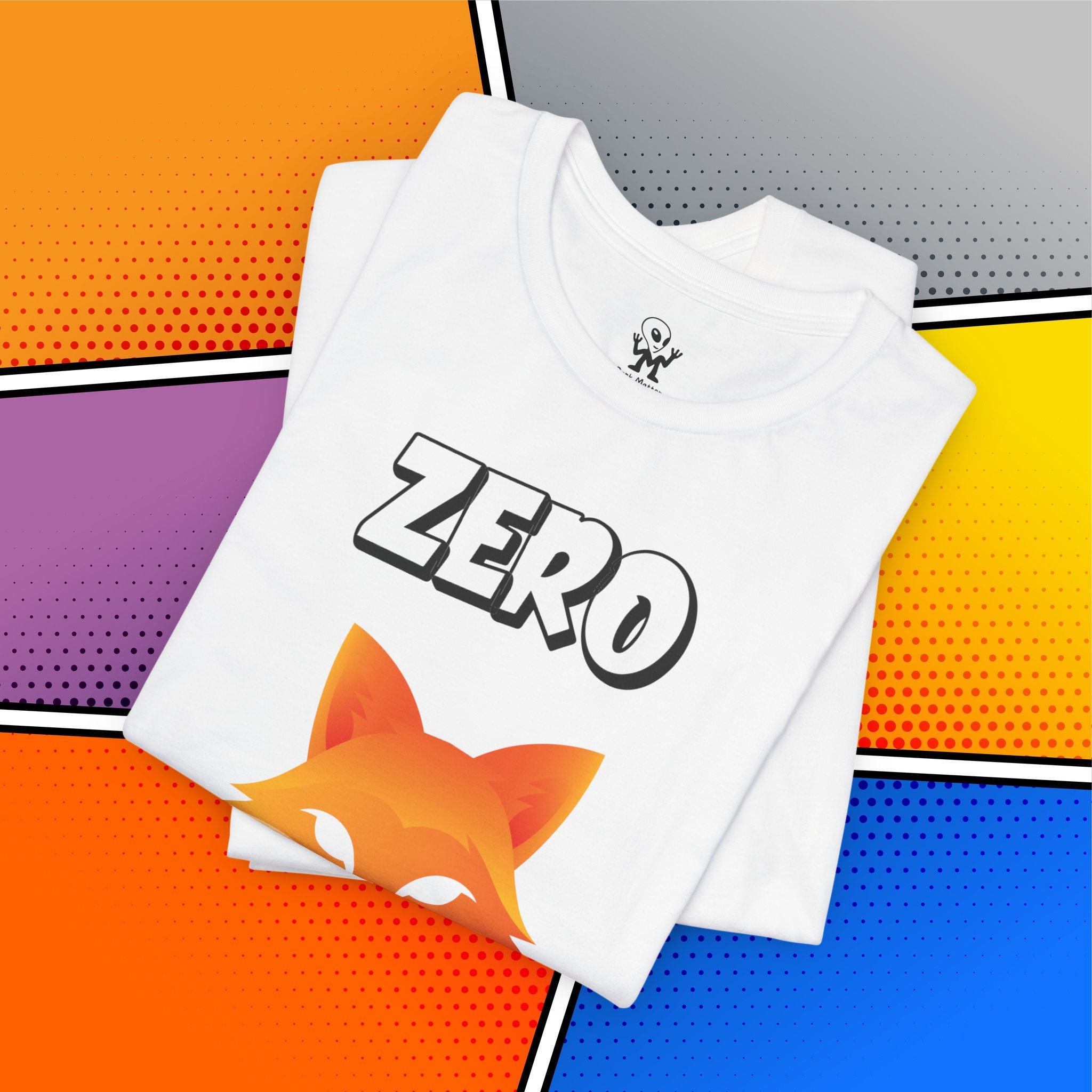 "Zero Fox Given" 🦊Funny Fox Unisex Tee, Casual Shirt, Funny T-Shirt, Nature Lovers & dark humor mix