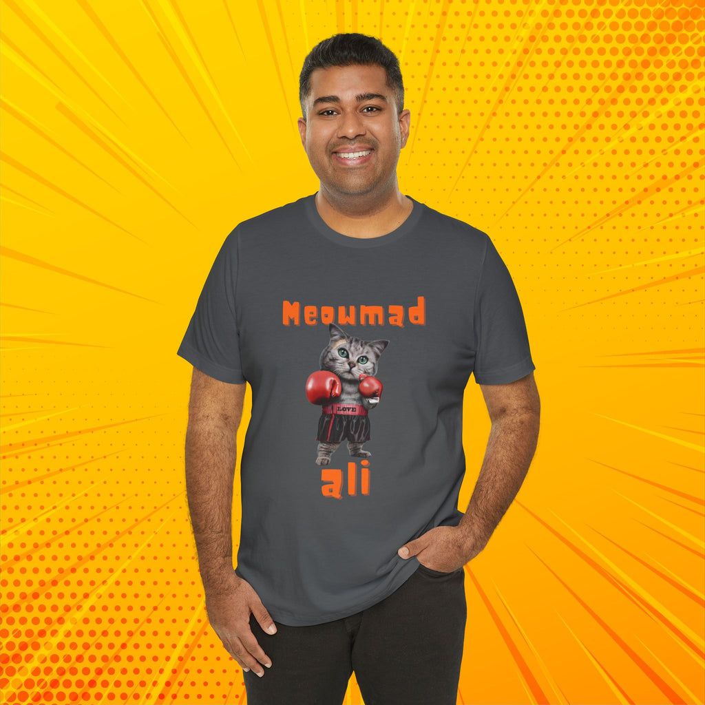 Meowmad Ali T-shirt – Funny Cat Boxing Pun Graphic Tee