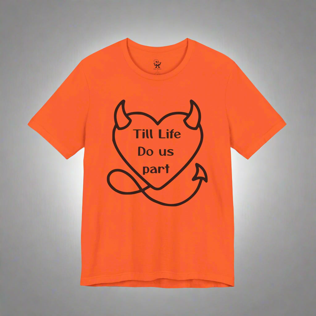 Till Life Do Us Part – Devilish Heart Graphic Tshirt